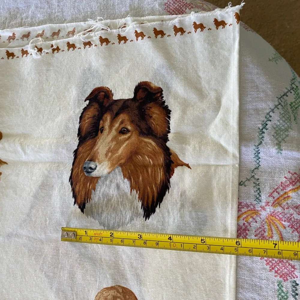 Dog Breed Patterned Fabric - Picture 7 of 9